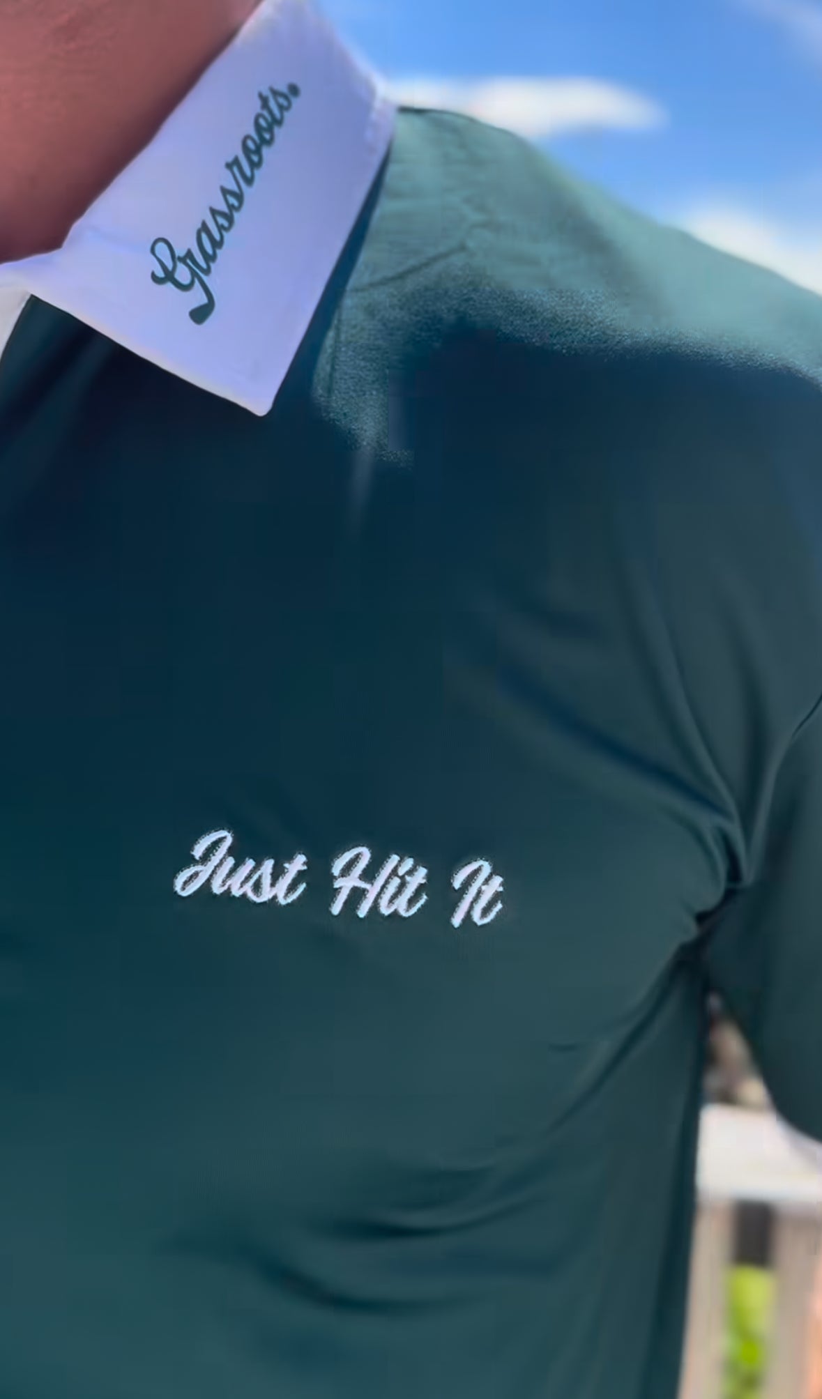 "Just Hit It" Polo