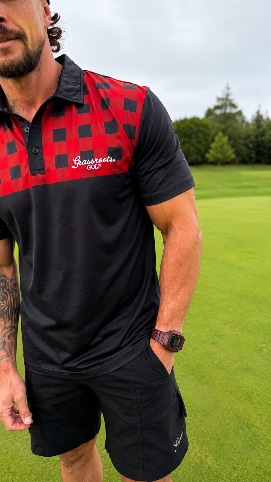 Red Swanny Polo