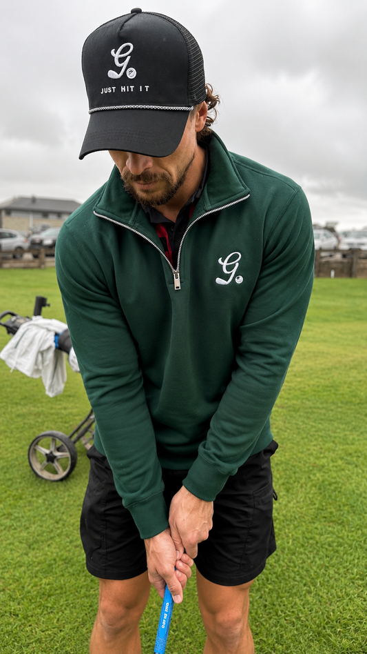 Pine Green Quarter Zip
